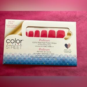 Color Street Seoul Sister Nail Strips in Pink